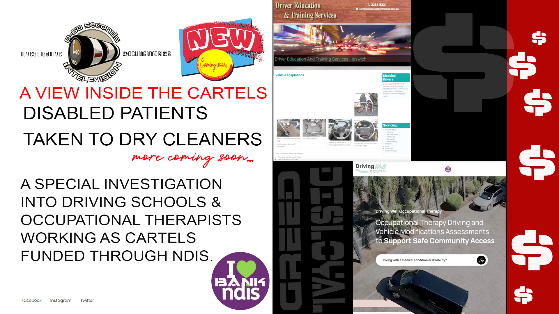 0-60 Seconds iNTV Investigative Documentaries Driving Schools & OT's for the Disabled in South West Brisbane