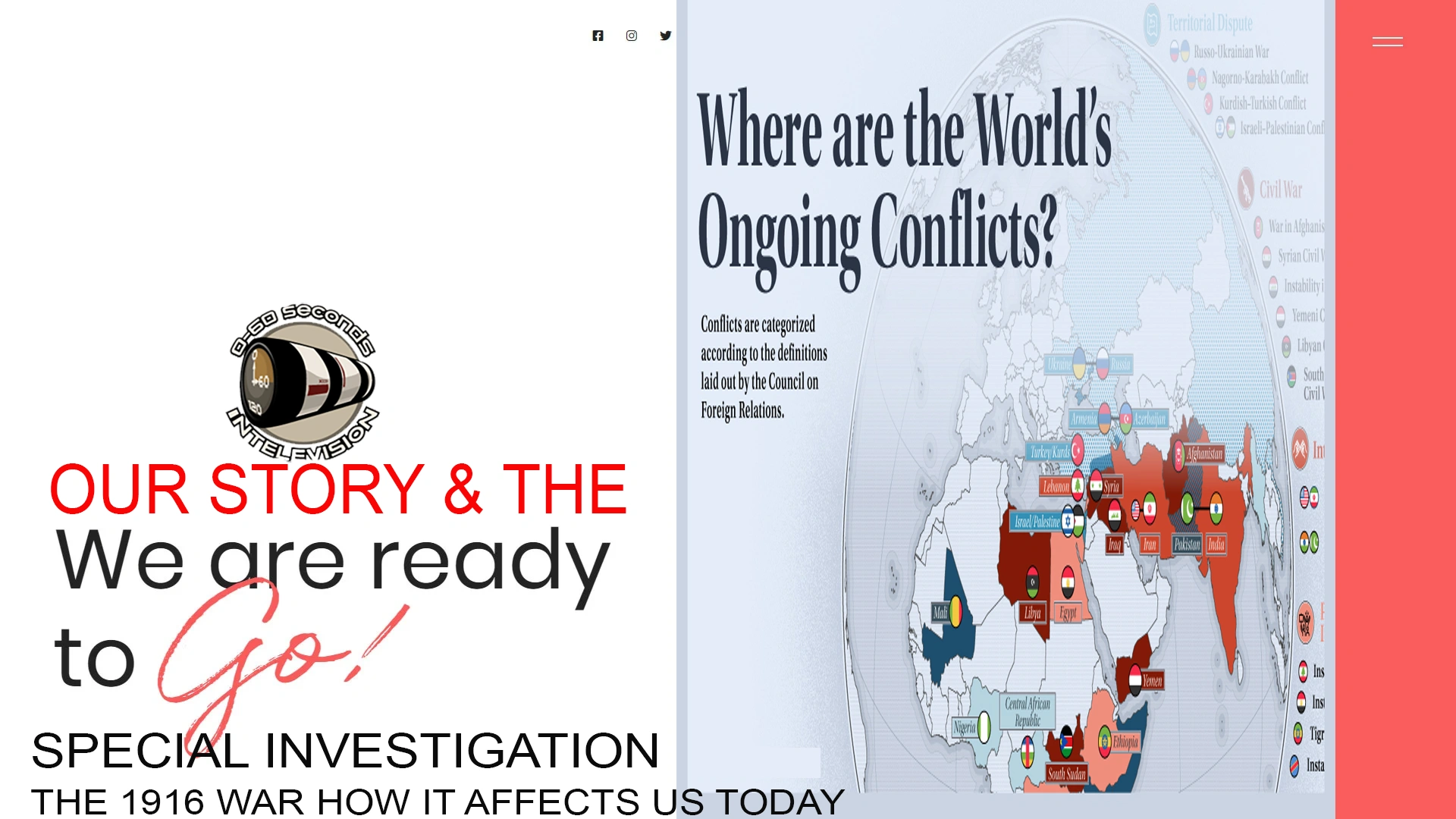 0-60 Seconds iNTV Investigative Documentaries Coming Soon