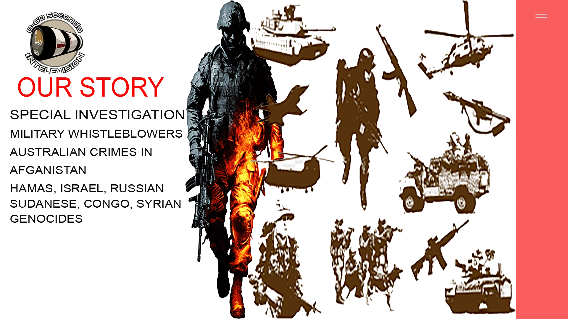 0-60 Seconds iNTV Investigative Documentaries - Military Investigations